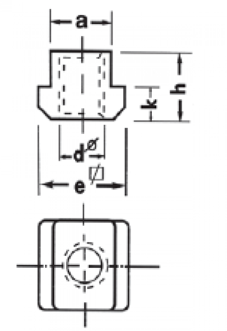 Porca T (DIN 508) - Image 2