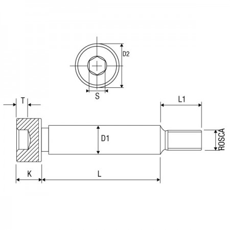 Parafuso com Corpo Retificado - Image 2